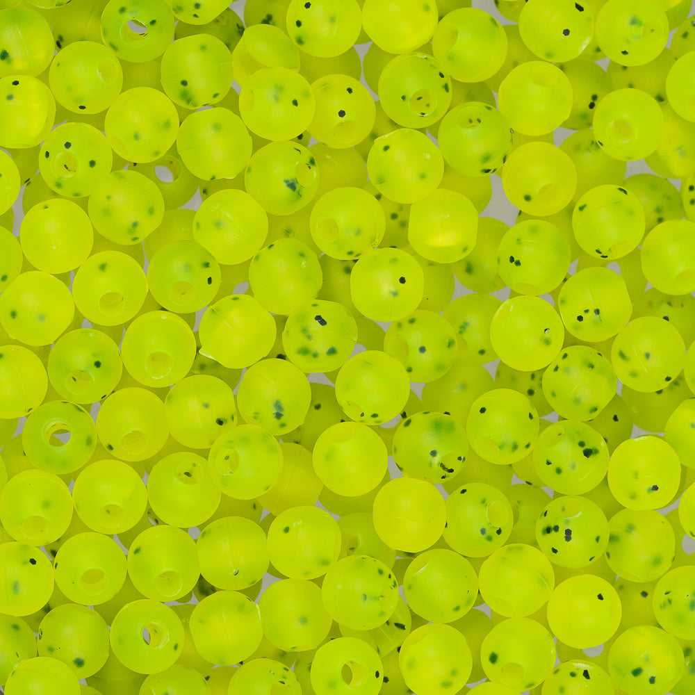 5mm Round Frosted Lure Yellow Fishing Beads – i-Bead Inc.