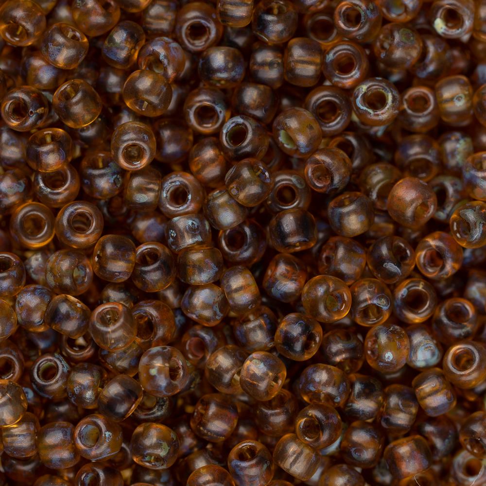 Mixed Transparent 2mm Glass Seed Beads (25g)