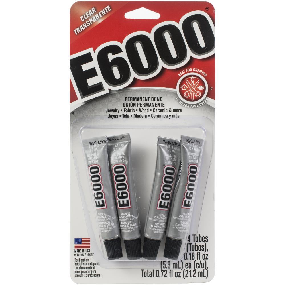 E6000 Industrial Strength Adhesive Glue Small. Medium, Large Tube Rhinestone  Glue Jewelry Supply 
