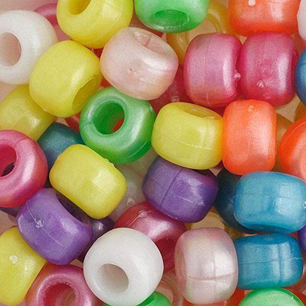 Pearl on sale pony beads