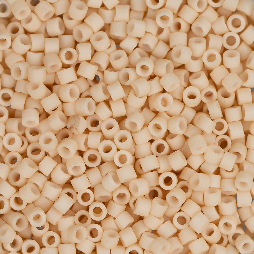 Miyuki Delica Bead 11/0 - DB0352 - Matte Opaque Cream