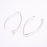 Stainless Steel V-Shape Earring Hooks 100/pk