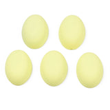 *Resin Cabochons, Oval 18mm Pastel Yellow 10/pk