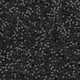 11/0 Miyuki Seed Beads #0401SF Semi Matte Black 22g