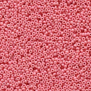 11/0 Miyuki Seed Beads #4463 Op Duracoat Pink 22g