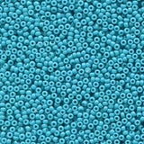 15/0 Miyuki Seed Beads #4483 Duracoat Blue Green 8.2g