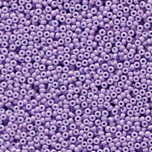 15/0 Miyuki Seed Beads #4486 Duracoat Lilac 8.2g