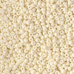 11/0 Miyuki Seed Beads #0491 Ceylon Ivory Pearl 22g