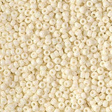 11/0 Miyuki Seed Beads #0491 Ceylon Ivory Pearl 22g