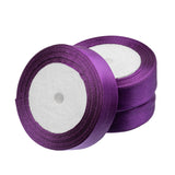 1" Satin Ribbon Purple 25yd