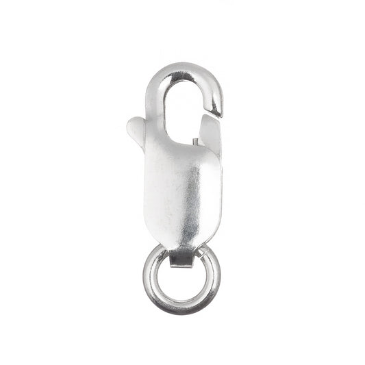 Sterling Silver Clasp, 12mm Lobster 1/pk