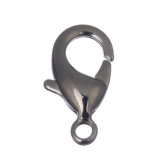 15mm Gunmetal Lobster Clasp 10/pk