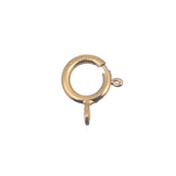 14kt Gold Spring Ring Clasp 1/pk