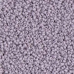 15/0 Miyuki Seed Beads #2025 Op Matte Mauve 8.2g