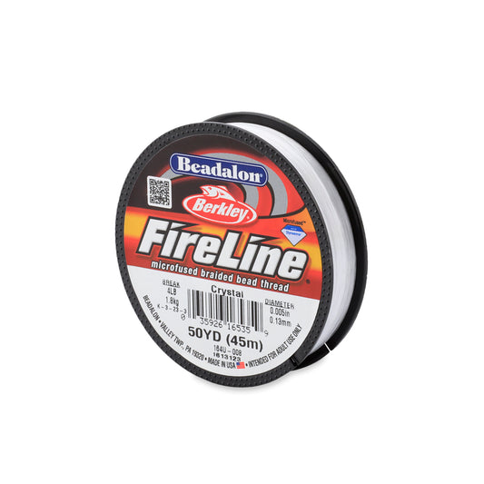 4lb Crystal Fireline Beading Thread 50yd