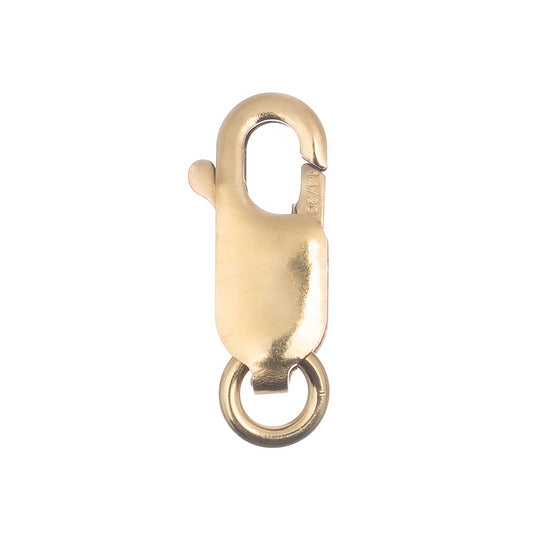 14kt Gold Lobster Clasp 12mm 1/pk