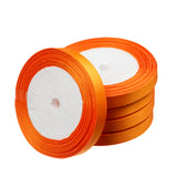 1/2" Satin Ribbon Orange 25yd