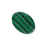 Gemstone Cabs, Oval 13x18mm Malachite (Synthetic/Dyed) 2/pk