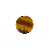 Gemstone Cabs, Round 12mm Tiger Eye (Natural) 2/pk