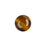 Gemstone Cabs, Round 12mm Tiger Eye (Natural) 2/pk