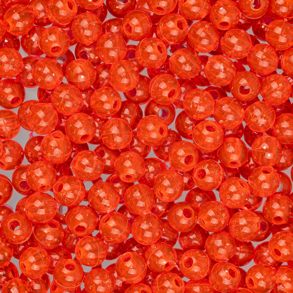 5mm Round Gold Flake Fire Red Fishing Beads – i-Bead Inc.
