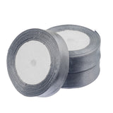 1" Satin Ribbon Grey 25yd