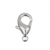 12mm Nickel Lobster Clasp 10/pk