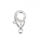 12mm Silver Lobster Clasp 10/pk