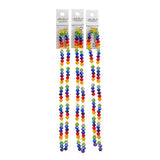 Crystal Lane Rondelle 4x6mm Tr Rainbow Mix 78/pk