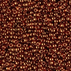 11/0 Toho Seed Beads #329 Gold Luster African Sunset 8-9g Vial