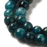 4mm Tiger Eye Blue (Natural/Dyed) Beads 14-15" Strand