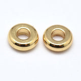 Spacer 4mm Donut, Gold Beads 25/pk