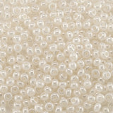 8/0 Czech Seed Beads #47102V Pearl Ceylon 22g