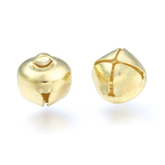 1/2" Gold Jingle Bells 20/pk