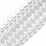 Metal 4mm Silver Pearl Banding 10yd/pk