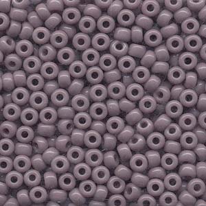 6/0 Miyuki Seed Beads #0410 Opaque Mauve 20g