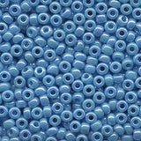 6/0 Miyuki Seed Beads #0413R Opaque Turquoise Blue AB 20g