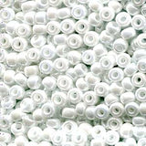 6/0 Miyuki Seed Beads #0420 Ceylon White Pearl 20g