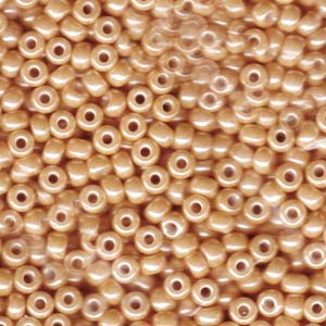 6/0 Miyuki Seed Beads #0593 Ceylon Light Caramel 20g