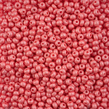 8/0 Czech Seed Beads #048 Permalux Pink 22g