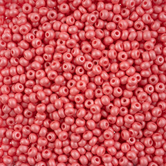 8/0 Czech Seed Beads #048 Permalux Pink 22g