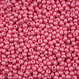 8/0 Czech Seed Beads #049 Permalux Light Pink 22g