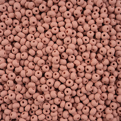 8/0 Czech Seed Beads #067 Permalux Matte Light Brown 22g