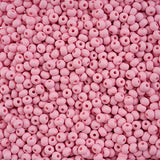 8/0 Czech Seed Beads #071 Permalux Matte Light Pink 22g