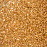 10/0 Czech Seed Beads #133 Permalux Yellow-Brown 22g