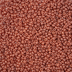 11/0 Czech Seed Beads #43145 Permalux Light Brown 23g