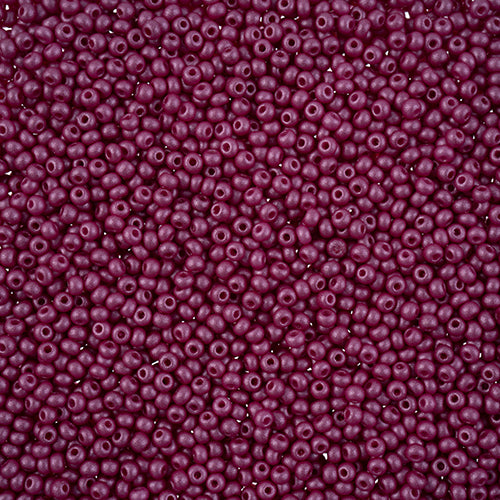 11/0 Czech Seed Beads #43152 Permalux Purple 23g