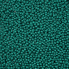 11/0 Czech Seed Beads #43156 Permalux Sea Green 23g