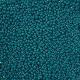 11/0 Czech Seed Beads #43157 Permalux Teal 23g