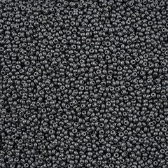 10/0 Czech Seed Beads #152 Permalux Grey 22g